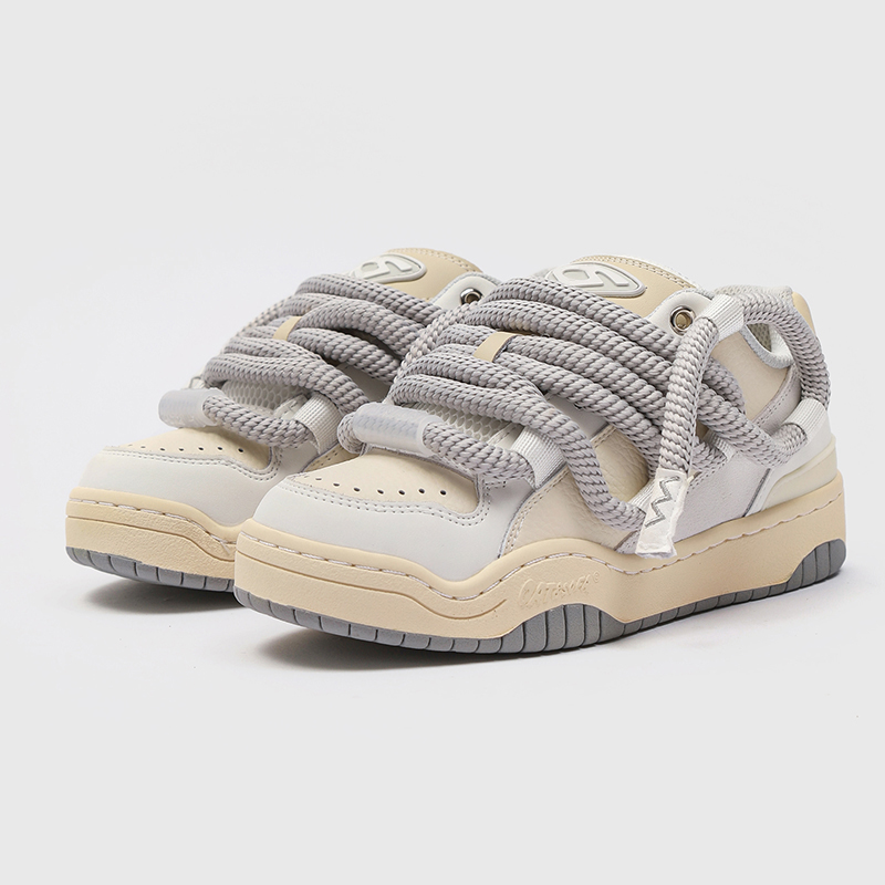 Men Shoes Zara - Okrągłe sznurowadła Designerskie męskie buty Wiosenne