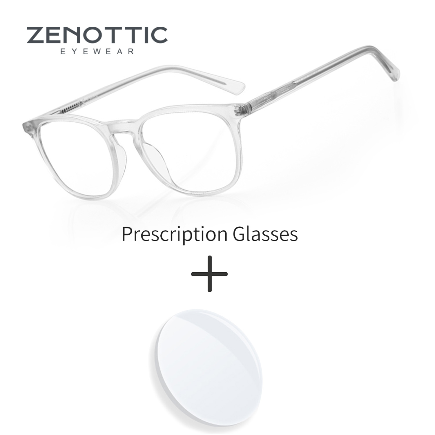 Men Shoes Zegna - Okulary korekcyjne ZENOTTIC, ręcznie robione, z