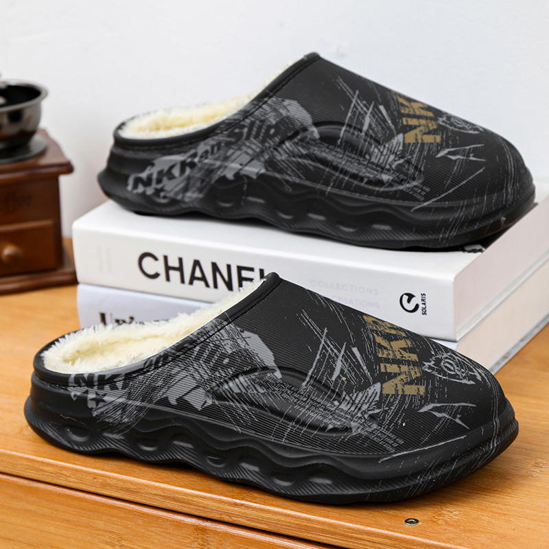 Men Shoes Size 46 - Unisexowe zimowe kapcie rozmiar 46 47