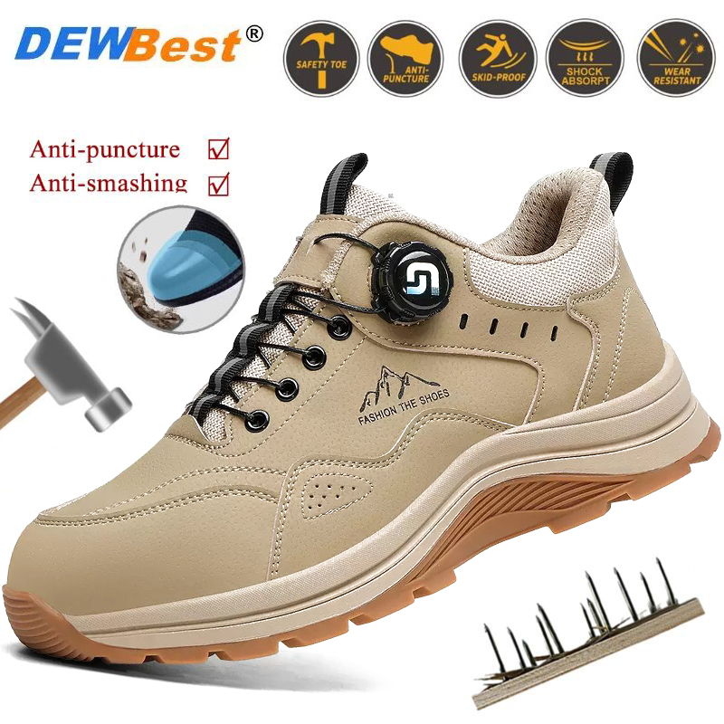Men'S Shoes Smart - Męskie letnie buty robocze z metalowym