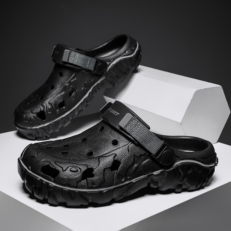 Men Shoes Size 46 - Męskie sandały letnie chodaki antypoślizgowe plażowe