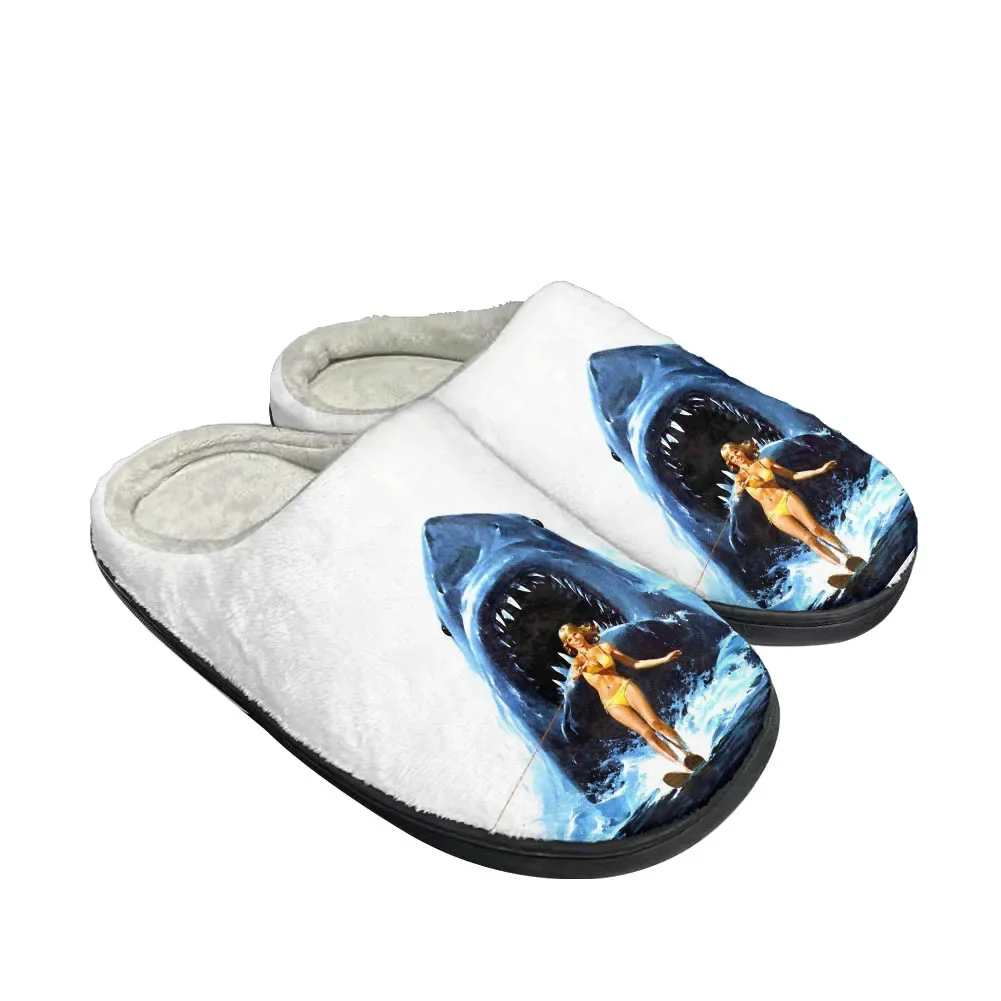 Men'S Shoes In Fashion - Klapki Filmowe Szczęki Modne Bawełniane Personalizowane