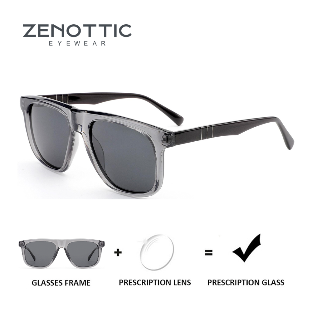 Men Shoes Zegna - Okulary przeciwsłoneczne męskie ZENOTTIC Trend, kwadratowe,