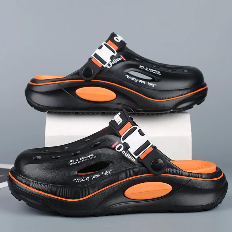 Men Shoes Classic - Nowe Klasyczne Letnie Klapki Męskie Oddychające
