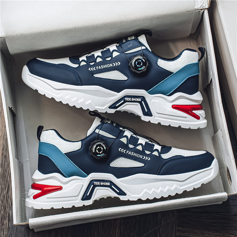 Men Shoes Zegna - Męskie koreańskie buty sportowe z obrotową