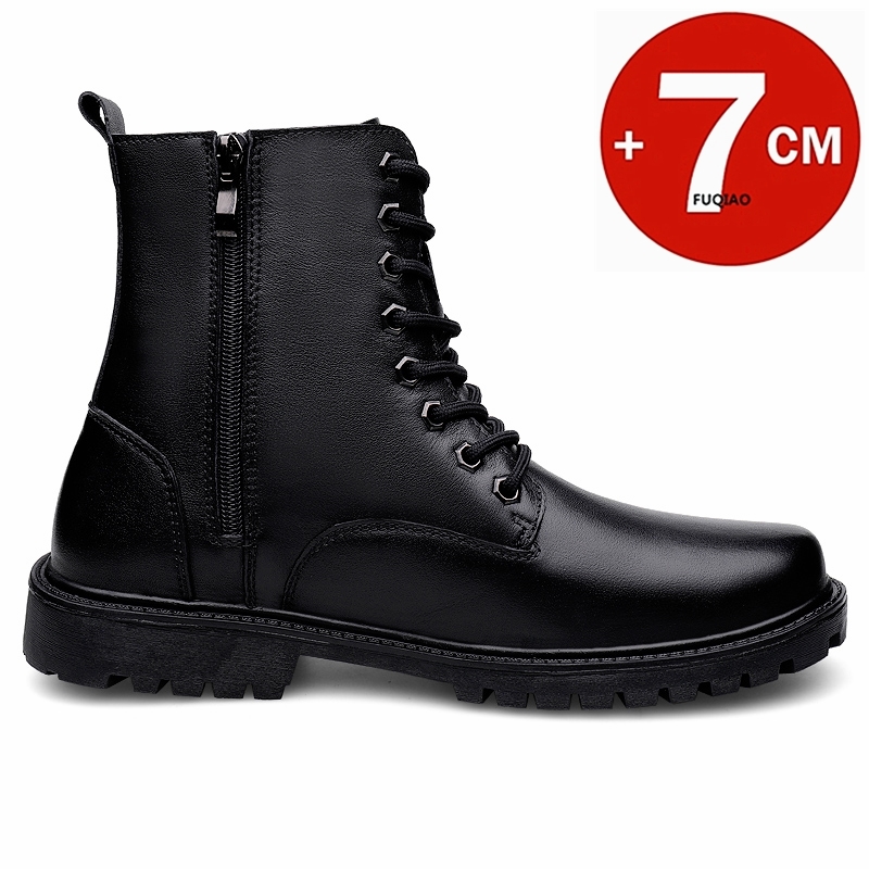 Męskie buty na koturnie ze skó – Men'S Shoes Height Increase recenzja i cena