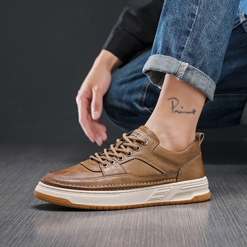 Męskie buty brogsy vintage ze  – Men'S Shoes Smart recenzja i cena