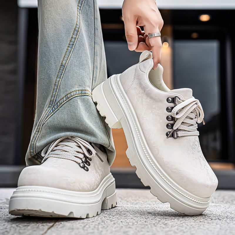 Zimowe męskie buty w stylu ret – Men'S Shoes Height Increase recenzja i cena