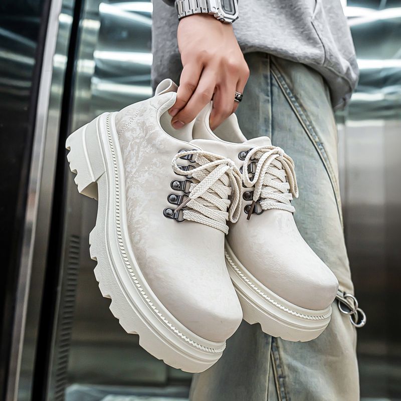 Zimowe męskie buty w stylu ret – Men'S Shoes Height Increase recenzja i cena