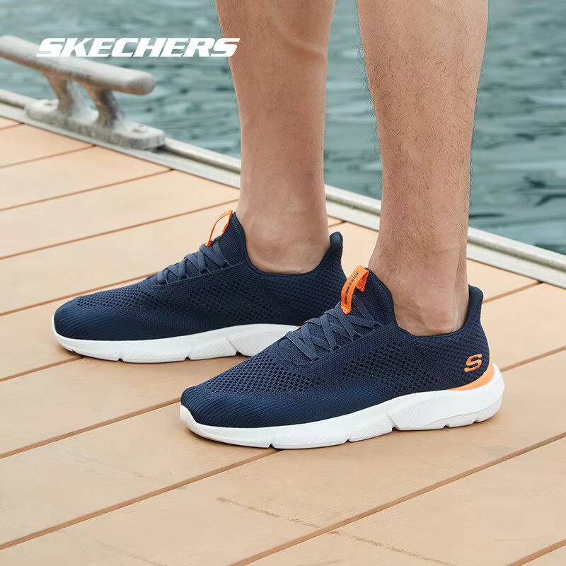 ALL SEASONS Skechers Męskie No – Men'S Shoes Navy Blue recenzja i cena