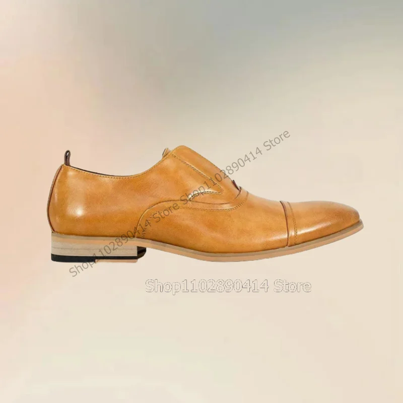 Żółto-czarne, szyte, modne męs – Men'S Shoes Yellow And Black recenzja i cena