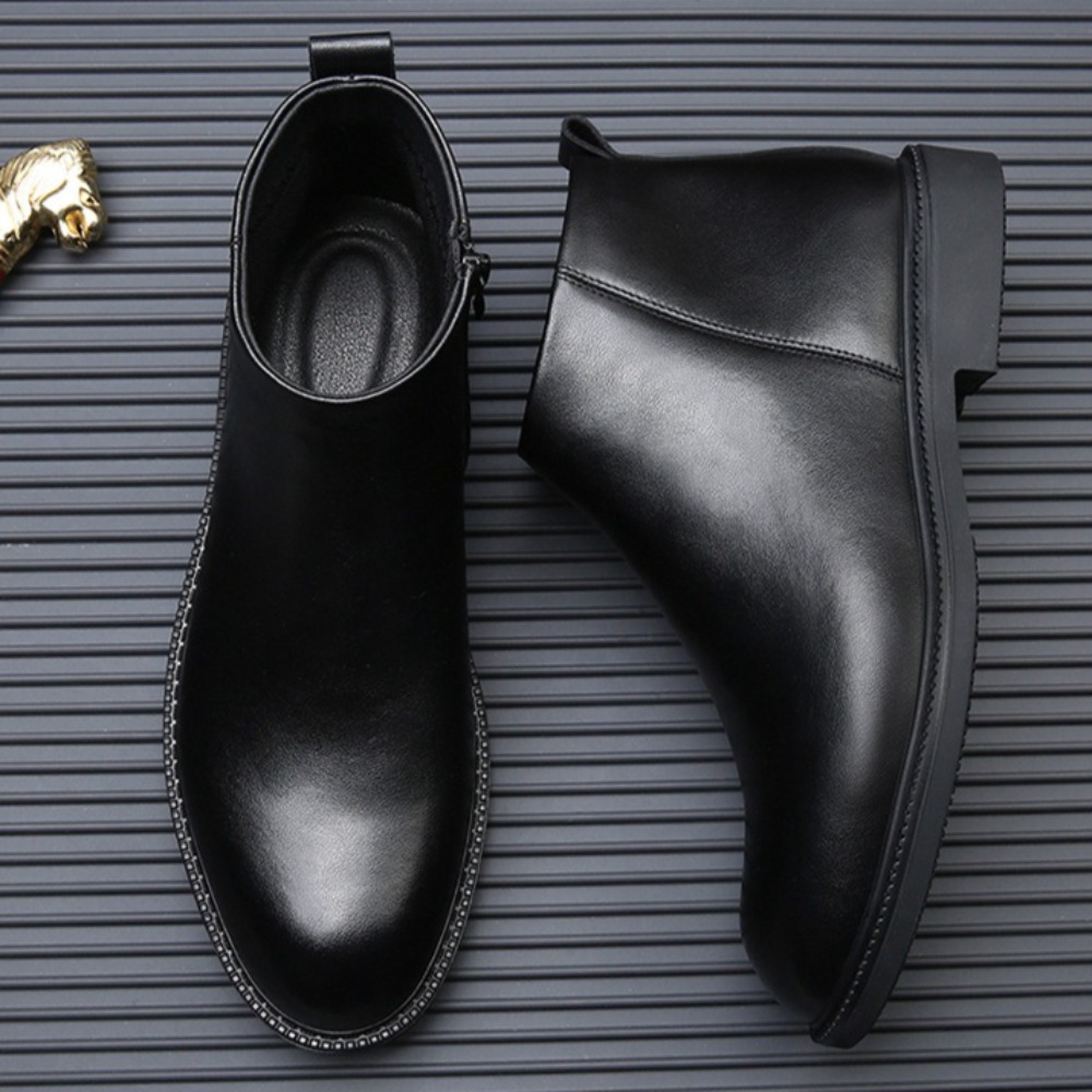 Męskie botki Chelsea na jesień – Men Shoes Size 46 recenzja i cena