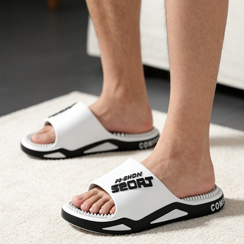 Nowe męskie kapcie z masażem,  – Flip Flop Beach Men recenzja i cena