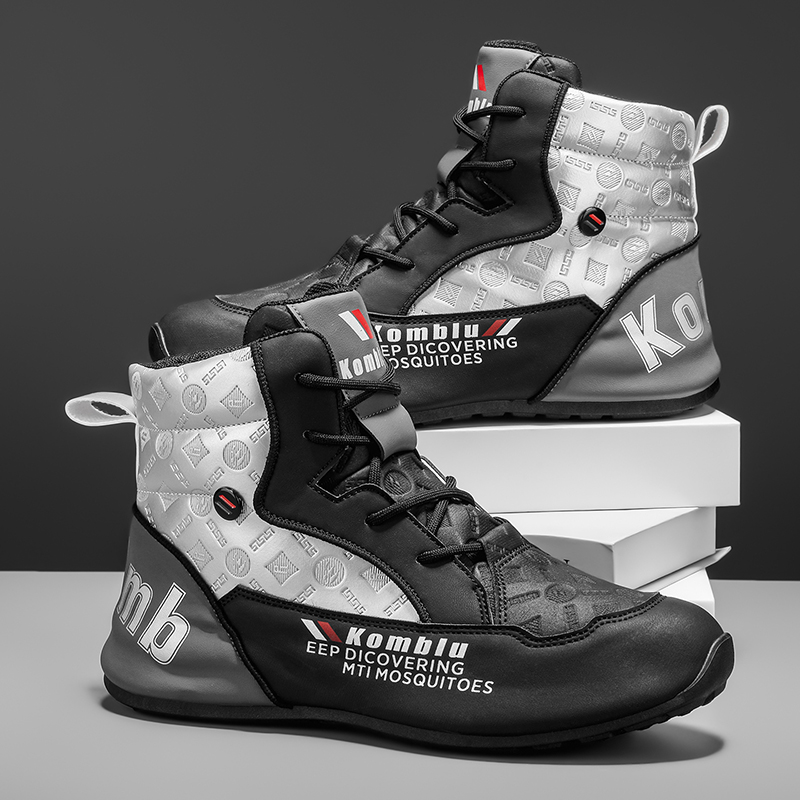 Wysokie trampki casualowe z mo – Men Shoes Size 46 recenzja i cena
