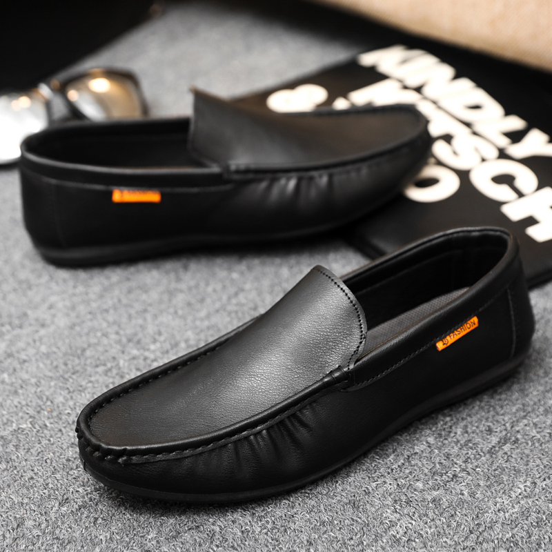 Eleganckie skórzane buty męski – Men Shoes Size 46 recenzja i cena