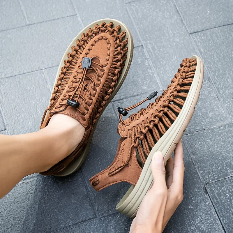 Męskie sandały z ozdobami 2026 – Men Shoes Offer recenzja i cena