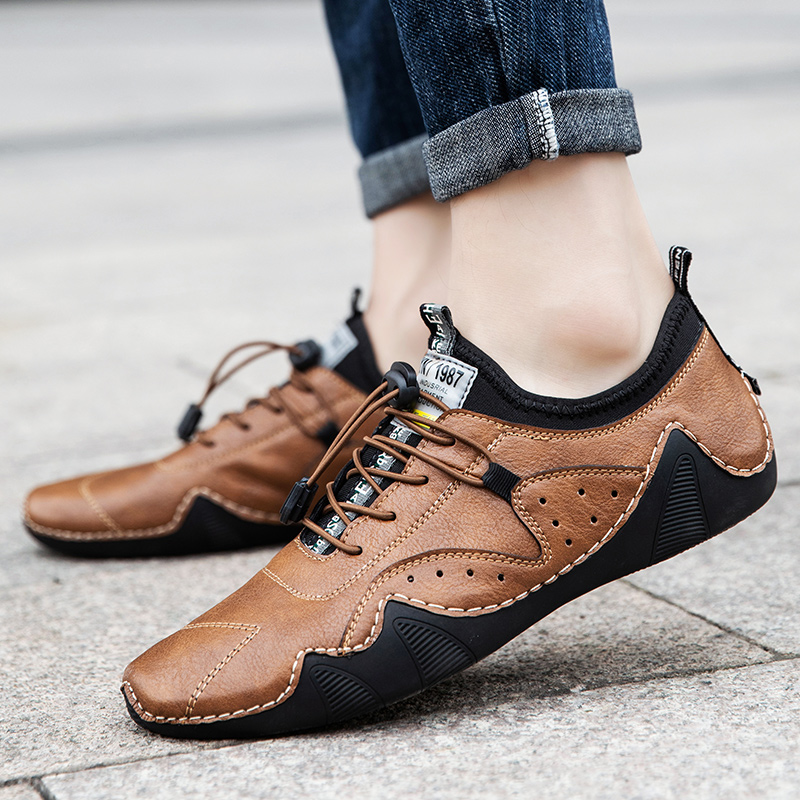 Skórzane trampki dla mężczyzn  – Men Shoes Zegna recenzja i cena