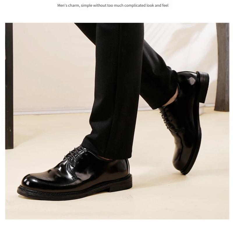 Męskie eleganckie buty Derby,  – Men'S Shoes Smart recenzja i cena