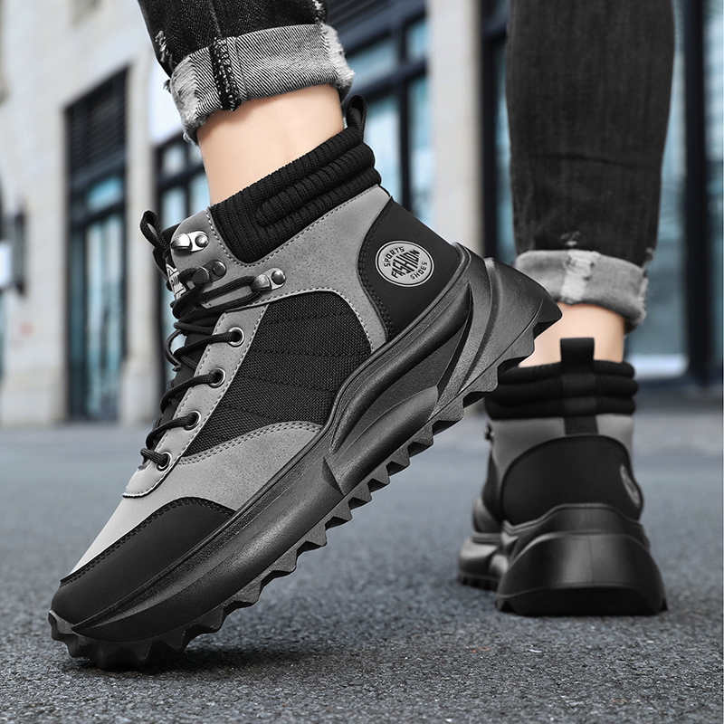 Zimowe mokasyny na grubym obca – Men Shoes Offer recenzja i cena