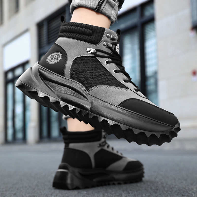 Zimowe mokasyny na grubym obca – Men Shoes Offer recenzja i cena