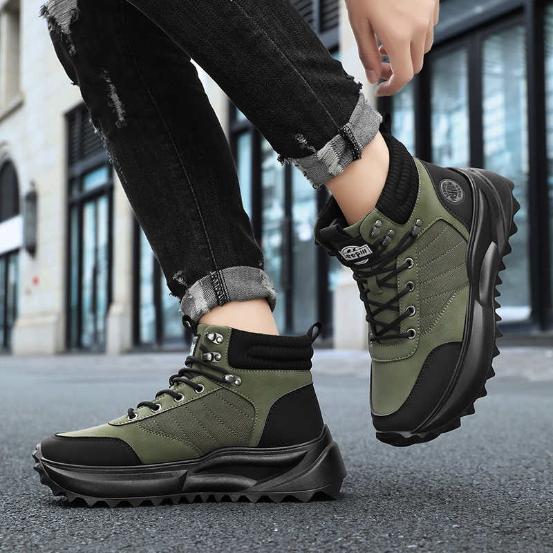 Zimowe mokasyny na grubym obca – Men Shoes Offer recenzja i cena
