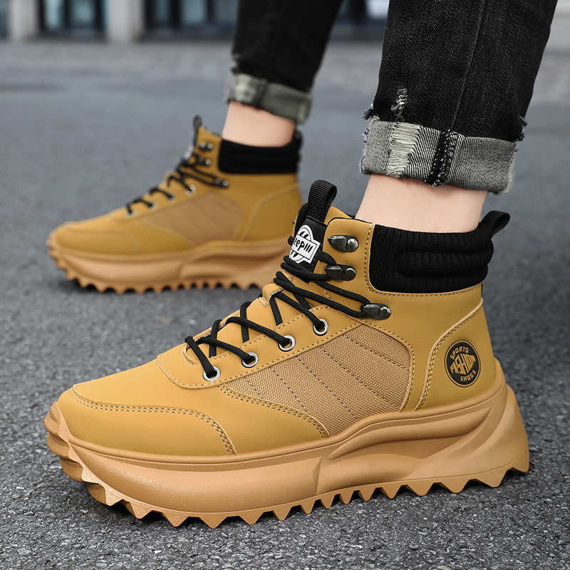 Zimowe mokasyny na grubym obca – Men Shoes Offer recenzja i cena