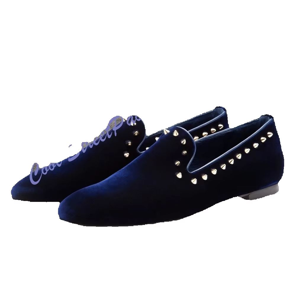 Męskie granatowe welurowe moka – Men'S Shoes Navy Blue recenzja i cena