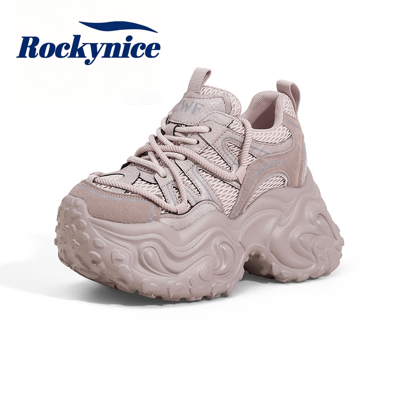 Nowe damskie sneakersy na wyso – Mesh Trainer Breathable recenzja i cena