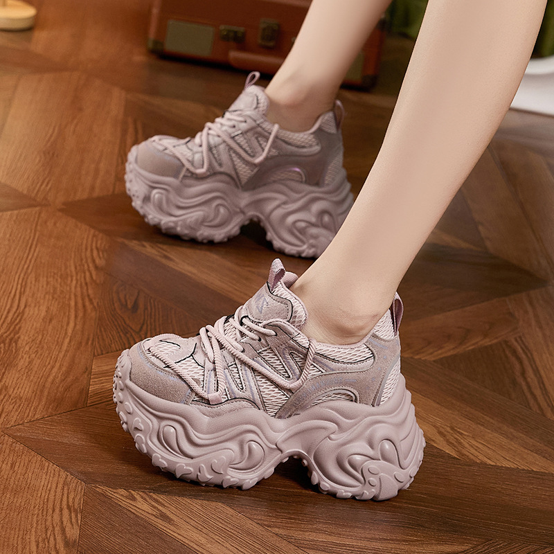 Nowe damskie sneakersy na wyso – Mesh Trainer Breathable recenzja i cena