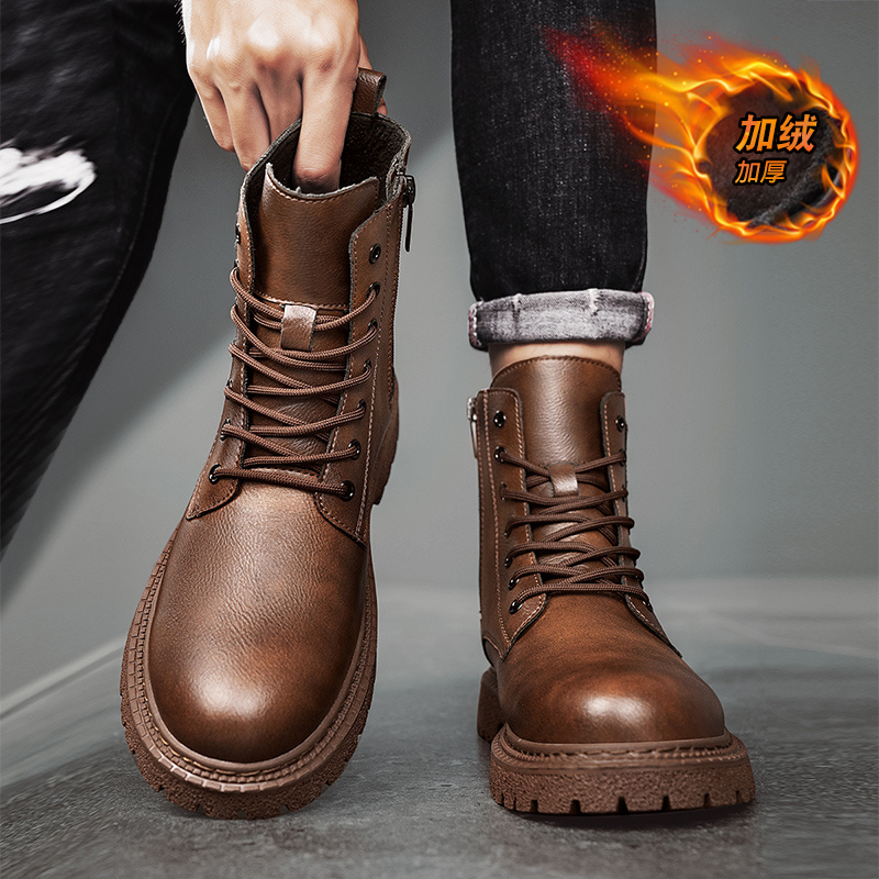 Nowe męskie buty śniegowce ze  – Men Shoes Size 46 recenzja i cena