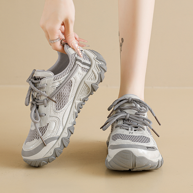 Damskie sneakersy na grubej po – Mesh Trainer Breathable recenzja i cena