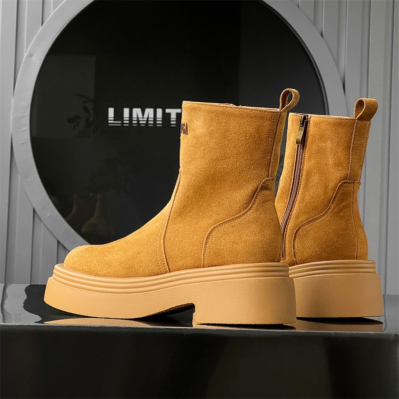 Zimowe europejsko-amerykańskie – Men'S Shoes Height Increase recenzja i cena
