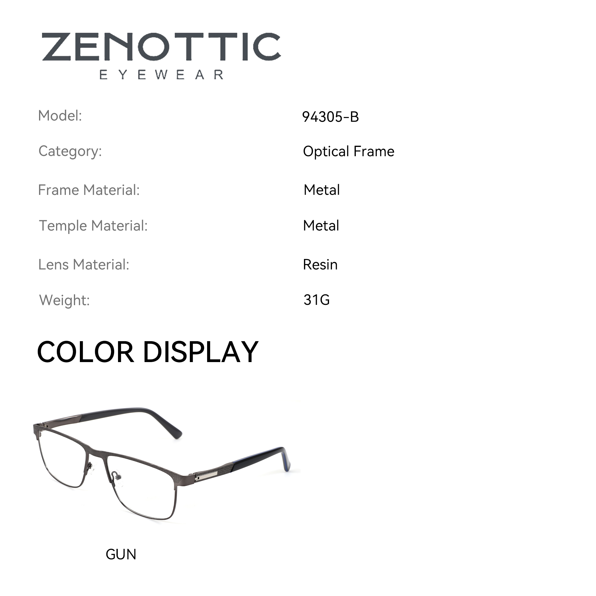 Okulary korekcyjne ZENOTTIC (r – Men Shoes Zegna recenzja i cena