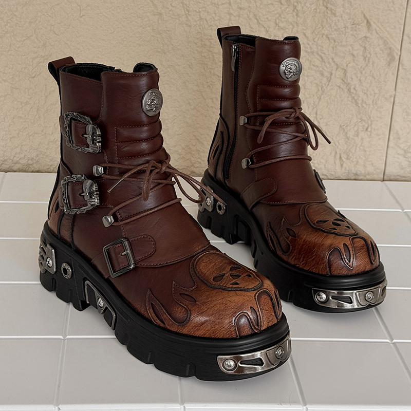 Męskie buty motocyklowe w styl – Men'S Shoes Height Increase recenzja i cena