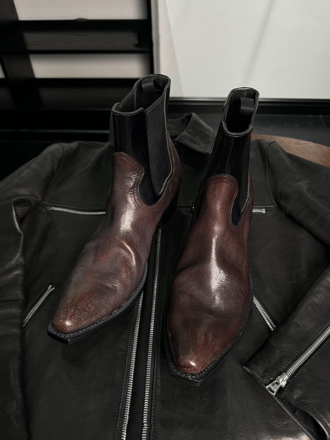 Męskie czarne skórzane botki C – Men'S Shoes Smart recenzja i cena
