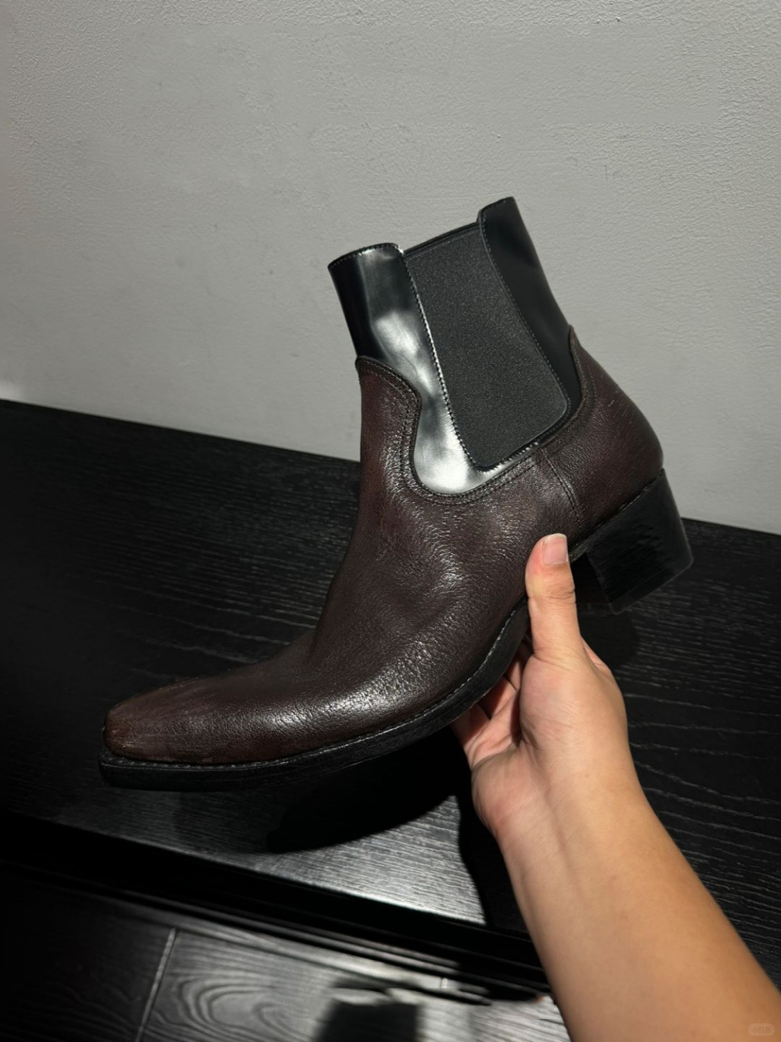 Męskie czarne skórzane botki C – Men'S Shoes Smart recenzja i cena